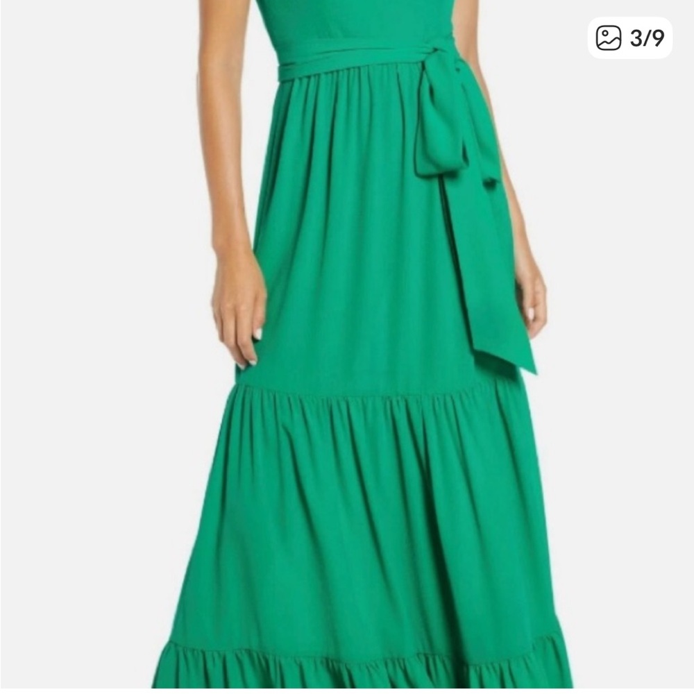Lilly Pulitzer Maurice Emerald Green Maxi Dress - Picture 4 of 15
